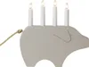 Star Trading 644-59, Leichte Dekorationsfigur, Beige, IP20, Produktbild-Vorschau 1