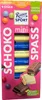 A box of Ritter Sport mini chocolates with colorful candies and chocolate pieces shown. Náhled obrázku produktu