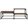 The Living Store Couchtisch Räuchereiche 107x107x40 cm Produktbild-Vorschau 6