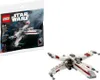 A LEGO Star Wars X-Wing Starfighter polybag and the assembled model. Anteprima dell’immagine prodotto