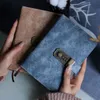 INF Vintage zápisník s heslem Tmavě modrá Náhled obrázku produktu 7