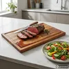 Kesper 28181 Tranchierbrett 40x26x1,5cm aus Akazie, Braun, Produktbild-Vorschau 10