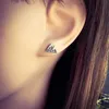 Ohrringe 925er Sterling Silber Ohrstecker mit Bergen Produktbild-Vorschau 2