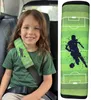 1x HECKBO Auto Gurtschutz mit Fussball Fussballspieler Produktbild-Vorschau 1