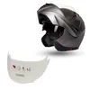Přilba CMX Klapphelm Prometheus, titanově šedá matná, Náhled obrázku produktu 6