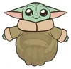Star Wars Grogu Hundekauspielzeug Seil Kauspielzeug & Produktbild-Vorschau 5
