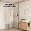 bremermann Teleskop-Badregal, 2 Körbe, 2 Handtuchstangen, Produktbild-Vorschau 2