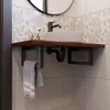 Supporto a parete QLS 30x15 cm per lavabo da appoggio Anteprima dell’immagine prodotto 5