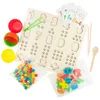 Tg67012 Drewniana Układanka Montessori Matematyczna Nauka Podgląd zdjęcia produktu 3
