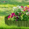KOTARBAU® Bordure Jardin Exterieur Bois 200 x 20 cm Cloture Voir les images du produit 2