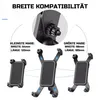 Fahrrad Handyhalterung Verstellbar Robust Hartkunststoff Produktbild-Vorschau 3