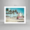 Poster - Poster ohne Rahmen - Strand Miami Florida - 50x40 Produktbild-Vorschau 4