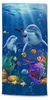 Beach towel Good Morning 75x150 cm - dolphins / sea Produktbild-Vorschau 2