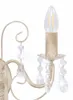 vidaXL Wandlamp met parelmoerdetails, antiek wit, 2x E14 Productafbeelding-voorbeeld 3