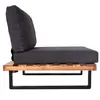 Lounge-Sessel HWC-H54, Garten-Sessel, Spun Poly Akazie Holz Produktbild-Vorschau 4
