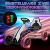 HOMCOM Elektro Go-Kart für Kinder 3-5km/h Gokart mit 2-Fach Produktbild-Vorschau 5