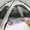 DERYAN, letto con zanzariera – 200 × 90 cm – Rete di alta Anteprima dell’immagine prodotto 6