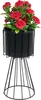 DanDiBo Blumenhocker Metall Schwarz 32 cm Blumenständer Produktbild-Vorschau 7