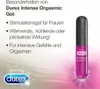 Marketing image for Durex Intense Orgasmic Gel, showing the product and its features. Voir les images du produit