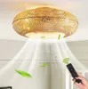 Stemap Deckenventilator mit Beleuchtung | Bambus Produktbild-Vorschau 1