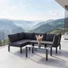 MWH WIDOO Lounge-Set - eisengrau Produktbild-Vorschau 2