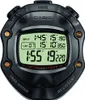 A black Casio stopwatch with a green digital display. Podgląd zdjęcia produktu