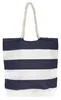 Premium Strandtasche Marine – Umweltfreundliche Produktbild-Vorschau 2