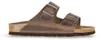 Birkenstock Arizona Damen-Pantoletten in Braun – schmale Produktbild-Vorschau 67