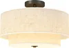 Lampa sufitowa HOMCOM, lampa wisząca z 3 oprawami E14, Podgląd zdjęcia produktu 1