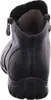 The back view of a black leather boot. Produktbild-Vorschau