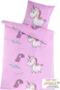 Hochwertige Einhorn Bettwäsche 135x200 für Mädchen Unicorn Produktbild-Vorschau 2