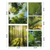Art for the Home Leinwandbilder grüne Stille SET 5-Teilig Produktbild-Vorschau 4