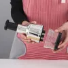 Ruční lis na česnek s nerezovými čepelemi, ruční drtič Náhled obrázku produktu 6