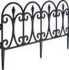 Recinzione da giardino nera 60x33 cm 4 pz. Anteprima dell’immagine prodotto 3