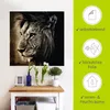 ARTland Wandbild, selbstklebend Löwe II Größe: 70x70 cm Produktbild-Vorschau 2