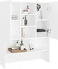 vidaXL Waschmaschinenschrank Weiß 70,5x25,5x90 cm Produktbild-Vorschau 6