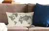 MuchoWow® Zierkissen Sofakissen Wohnzimmer Dekokissen 50x30 Produktbild-Vorschau 2