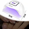 UV LED Nagellampe 80W Mit LCD Display Und Sensor – Dual LED Produktbild-Vorschau 5