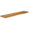 Tischplatte mit Baumkante 140x30x3,8 cm Massivholz Mango Produktbild-Vorschau 2