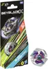 A product package for a Beyblade Burst BBX Booster Single Top, with the product also shown outside the packaging. Podgląd zdjęcia produktu
