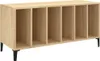 Plattenschrank Sonoma-Eiche 100x38x48 cm Holzwerkstoff Produktbild-Vorschau 1