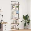 vidaXL Artisan dubová knihovna 60 x 24 x 203 cm materiál na Náhled obrázku produktu 3