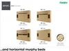MEBLINI Schrank für Schrankbett Bed Concept - Hochschrank Produktbild-Vorschau 3