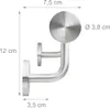 Edelstahl Handlauf 1000/1500/2000 mm, Produktbild-Vorschau 4
