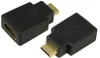 LogiLink AH0010, HDMI D, HDMI A, Schwarz Produktbild-Vorschau 2