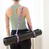 Yogamatten-Tragegurt, gemustert olive grün Produktbild-Vorschau 2