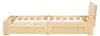 Homestyle4u Holzbett 90x200 mit Schubladen Natur Einzelbett Produktbild-Vorschau 18