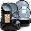 Pure Living Ibiza Steingut-Geschirrset 23-teilig für 6 Produktbild-Vorschau 1