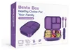 Amathley lunch box dla dzieci bento box 1200ml lunch box 5 Podgląd zdjęcia produktu 8