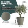 XL Pflanzkübel / Pflanztopf „LIKE“ Ø58xH51 cm - Braun - Produktbild-Vorschau 2